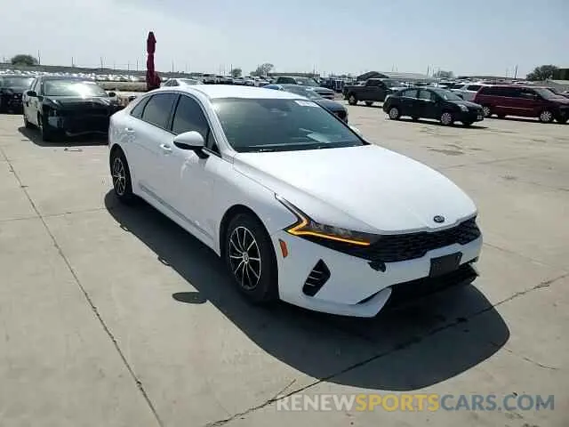 13 fotografías del automóvil dañado 5XXG14J2XMG020165 KIA K5 2021
