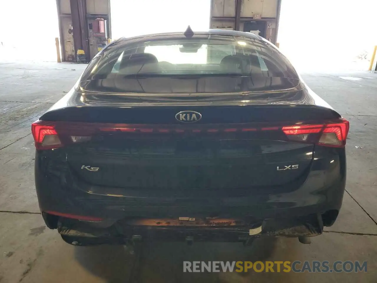 6 fotografías del automóvil dañado 5XXG14J2XMG037497 KIA K5 2021