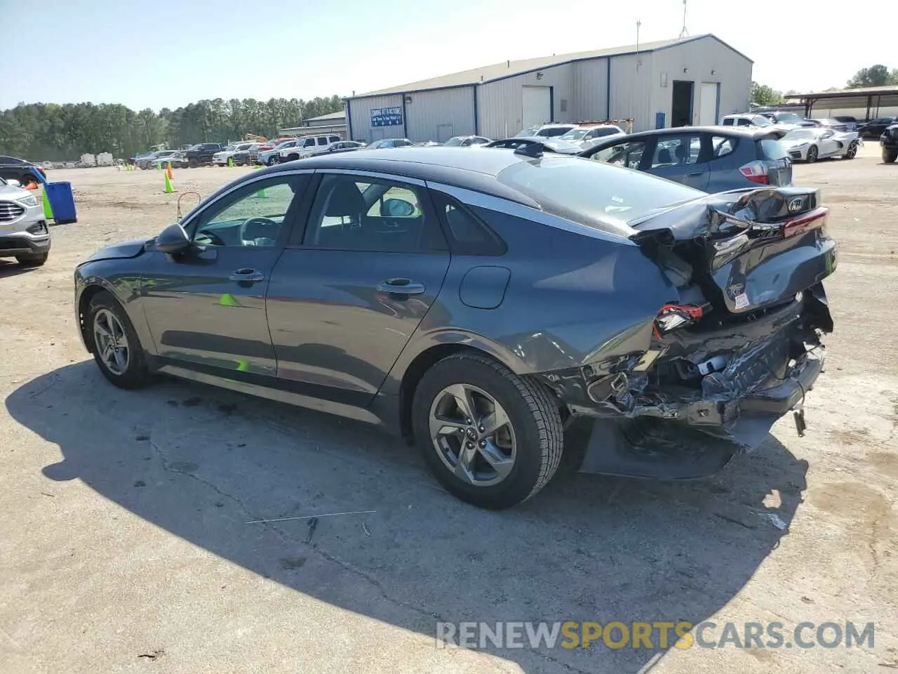 2 fotografías del automóvil dañado 5XXG14J2XMG053134 KIA K5 2021