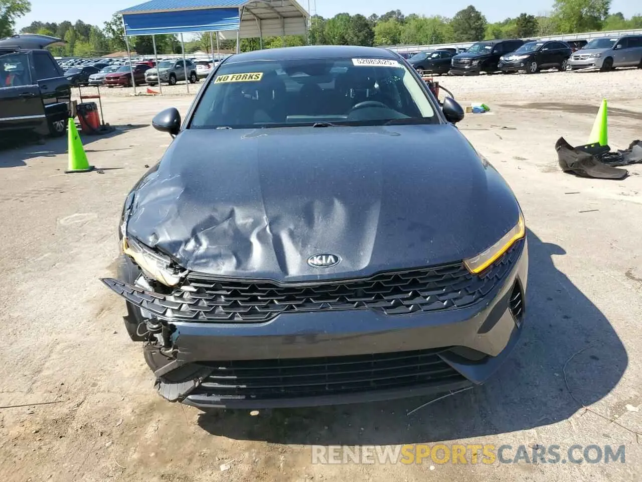 5 fotografías del automóvil dañado 5XXG14J2XMG053134 KIA K5 2021