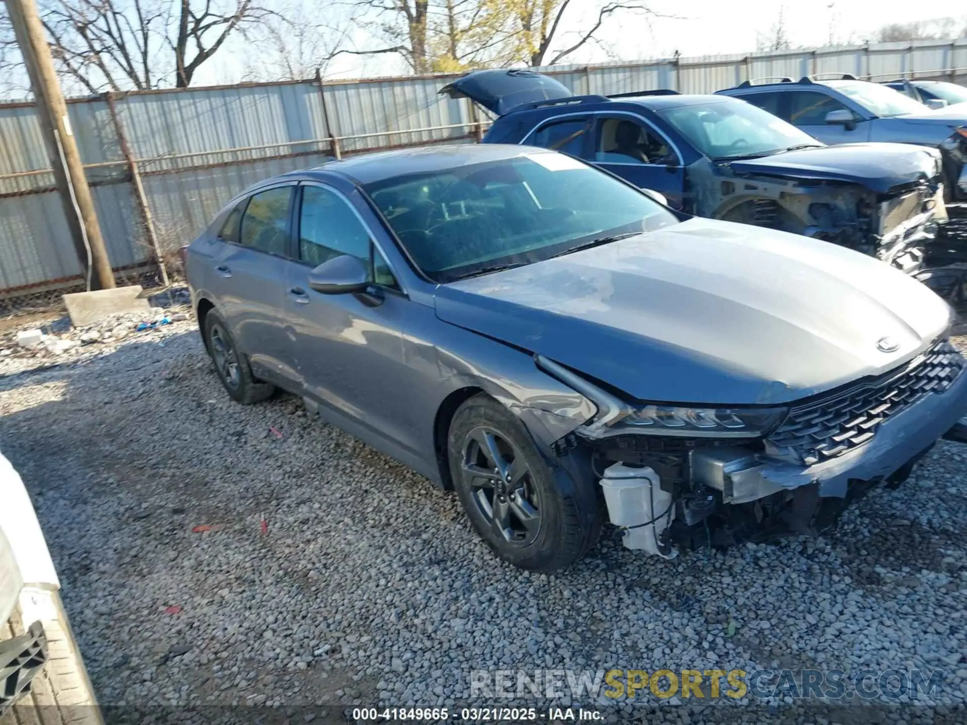 1 fotografías del automóvil dañado 5XXG14J2XMG057779 KIA K5 2021