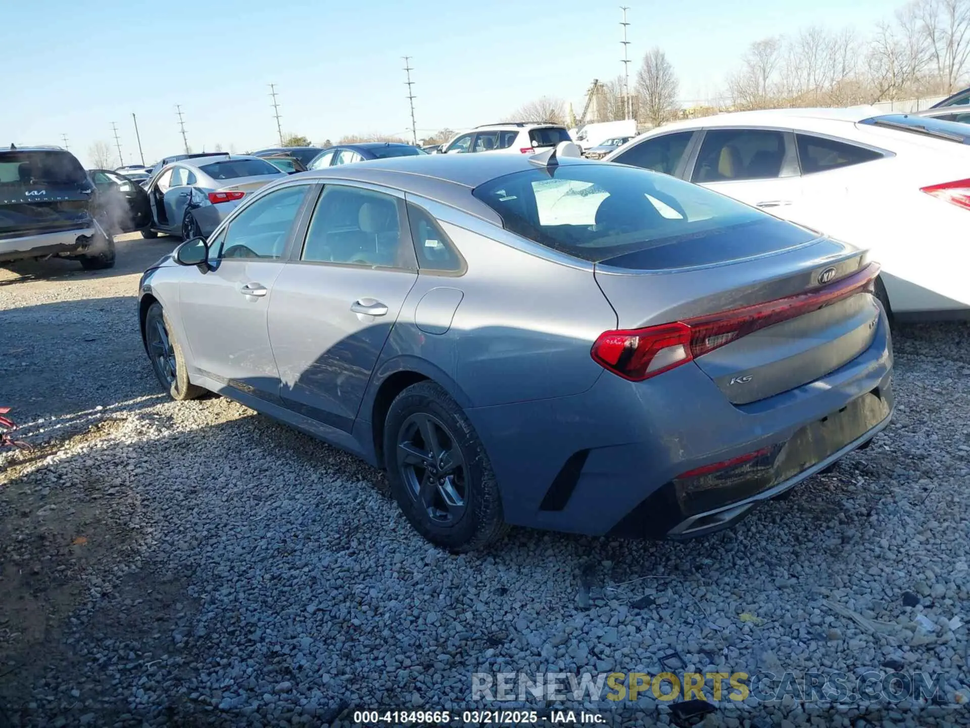 14 fotografías del automóvil dañado 5XXG14J2XMG057779 KIA K5 2021