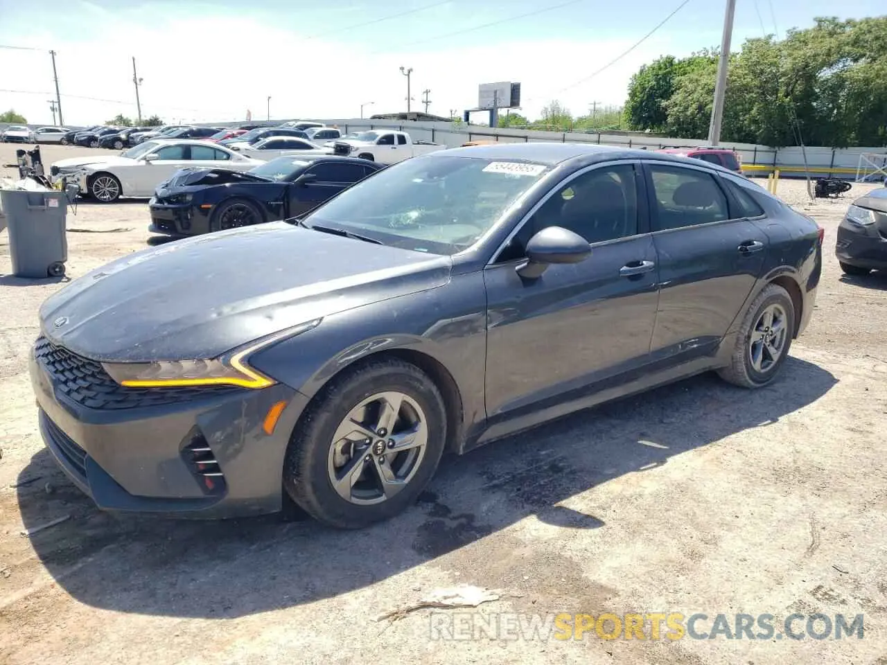 1 fotografías del automóvil dañado 5XXG14J2XMG059144 KIA K5 2021