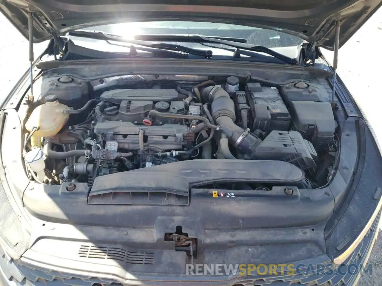 11 fotografías del automóvil dañado 5XXG14J2XMG059144 KIA K5 2021