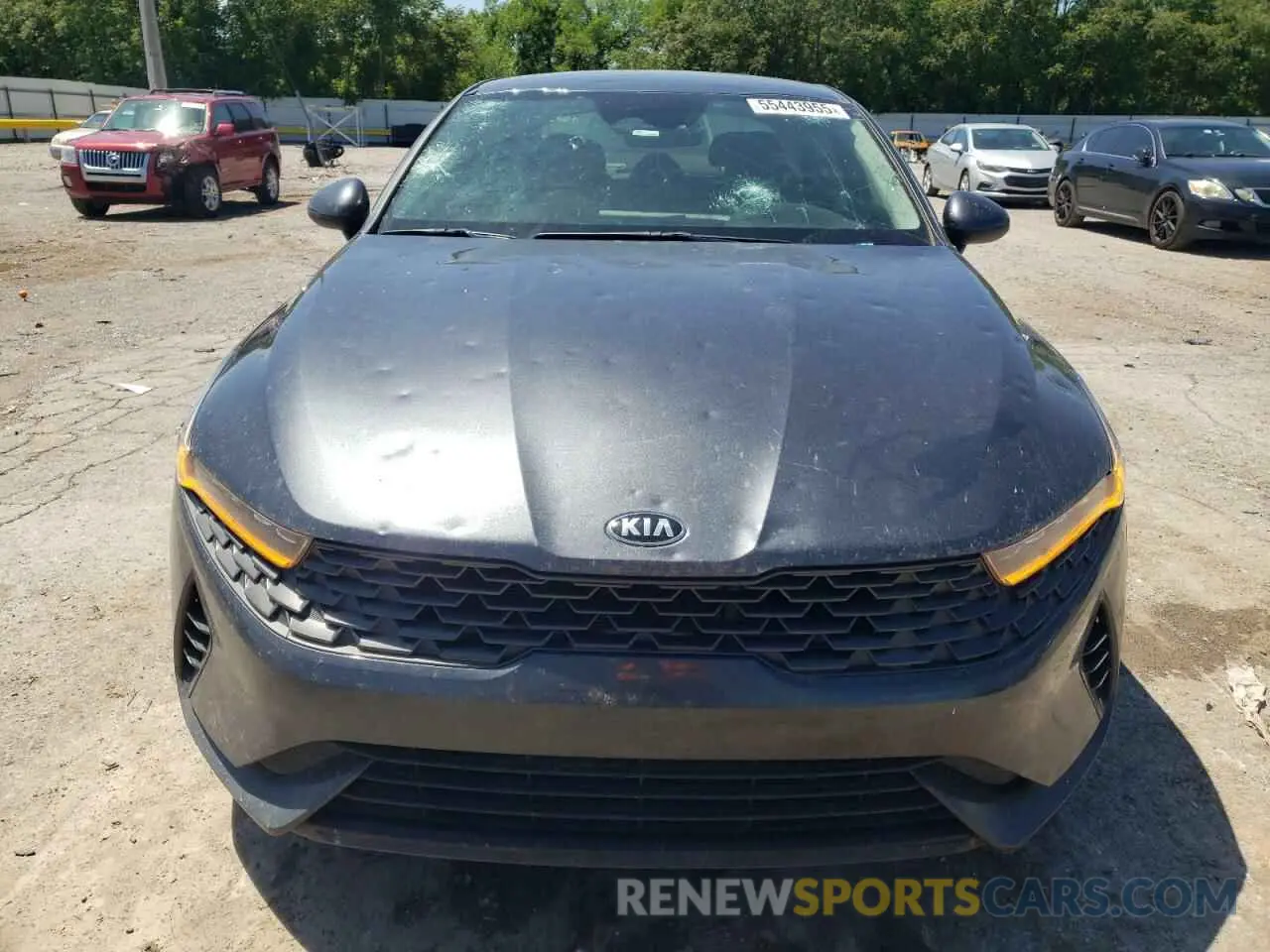 5 fotografías del automóvil dañado 5XXG14J2XMG059144 KIA K5 2021