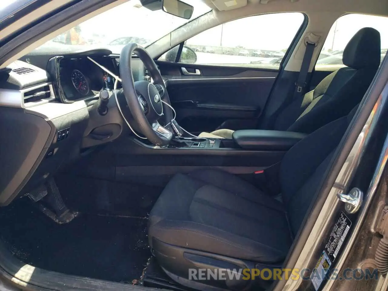 7 fotografías del automóvil dañado 5XXG14J2XMG059144 KIA K5 2021