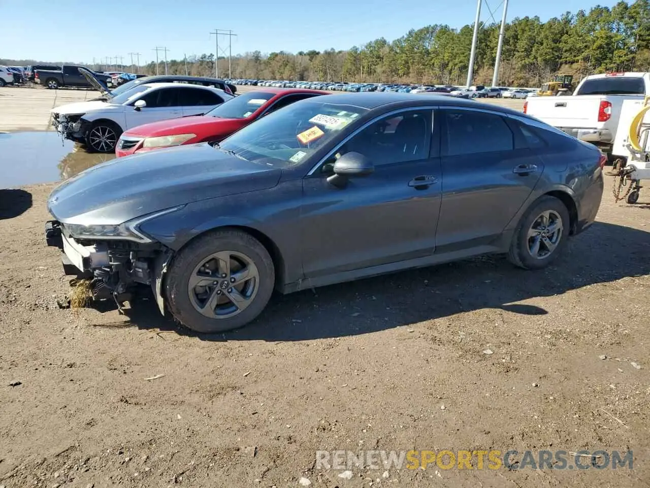 1 fotografías del automóvil dañado 5XXG14J2XMG060956 KIA K5 2021