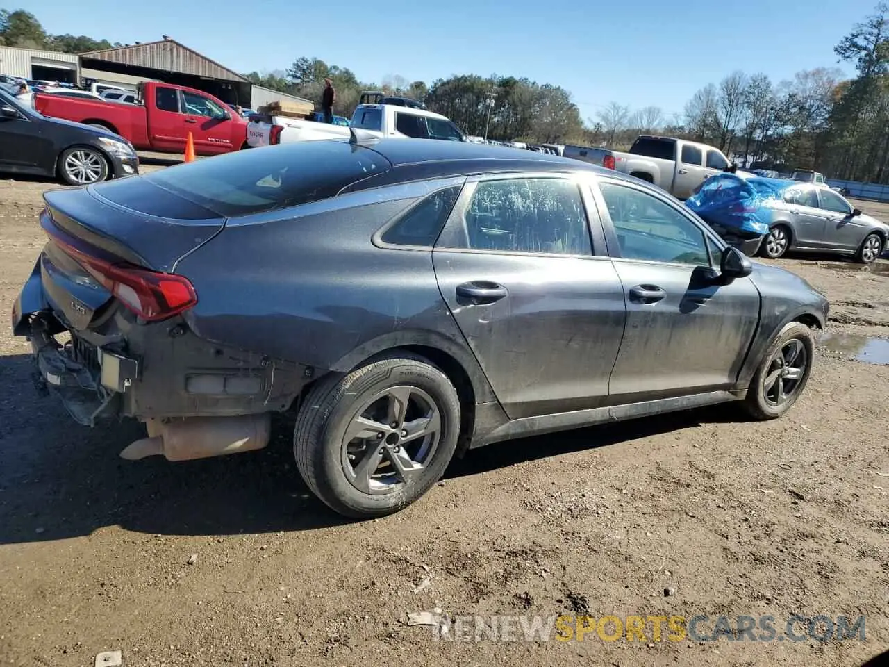 3 fotografías del automóvil dañado 5XXG14J2XMG060956 KIA K5 2021