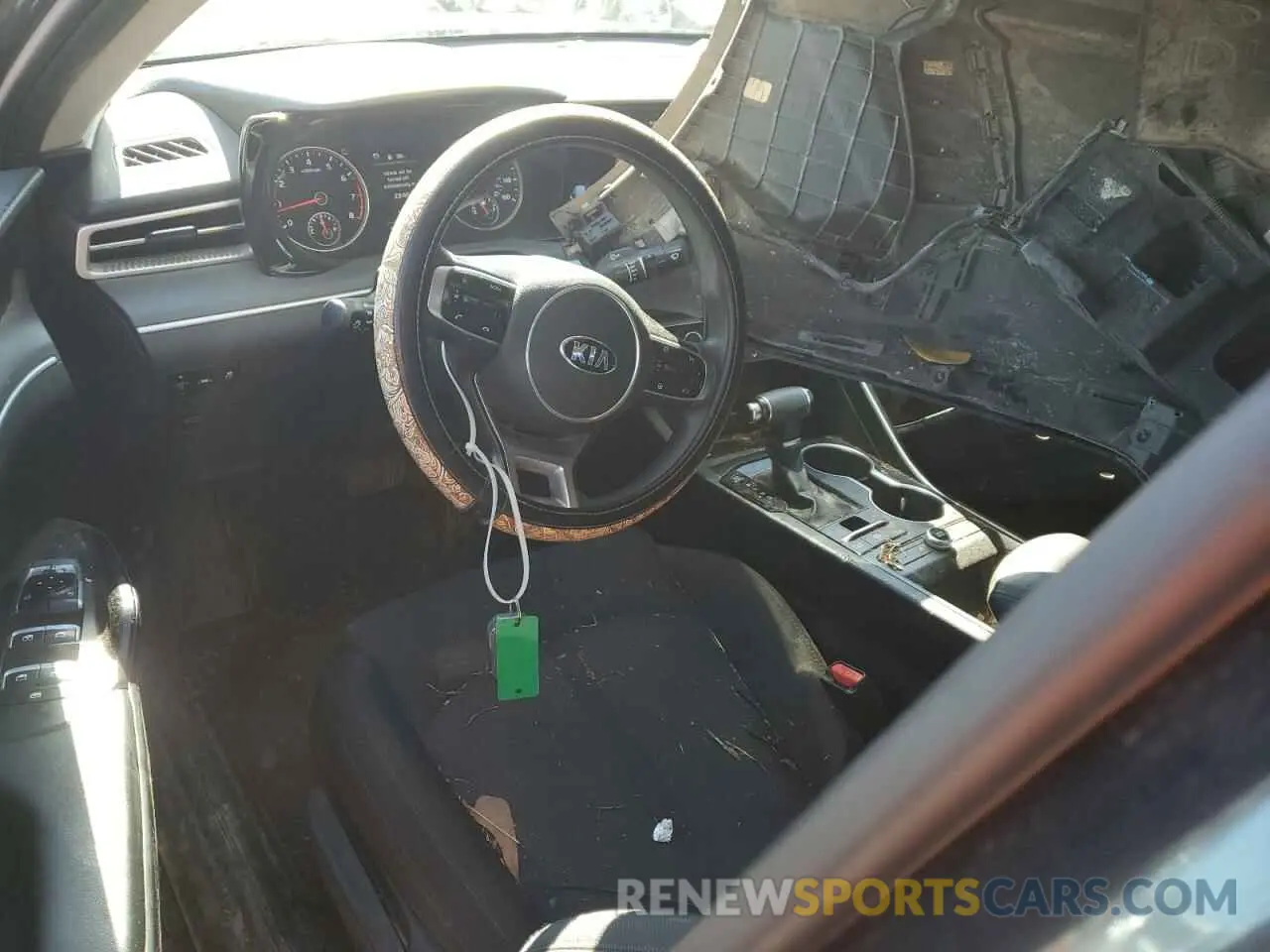 8 fotografías del automóvil dañado 5XXG14J2XMG060956 KIA K5 2021