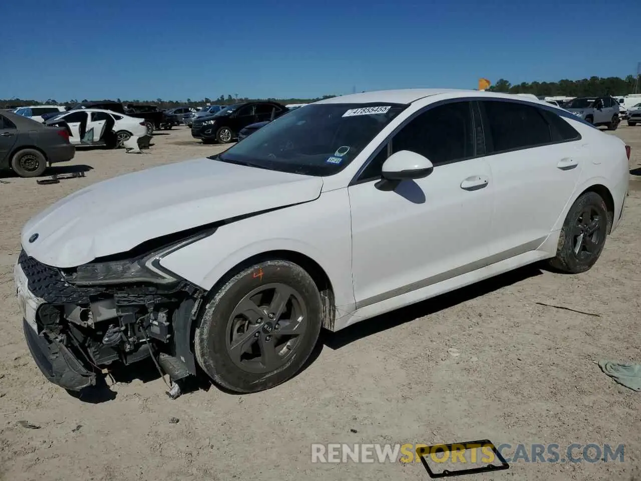 1 fotografías del automóvil dañado 5XXG14J2XMG065977 KIA K5 2021