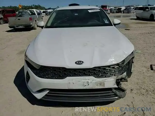 12 fotografías del automóvil dañado 5XXG14J2XMG065977 KIA K5 2021