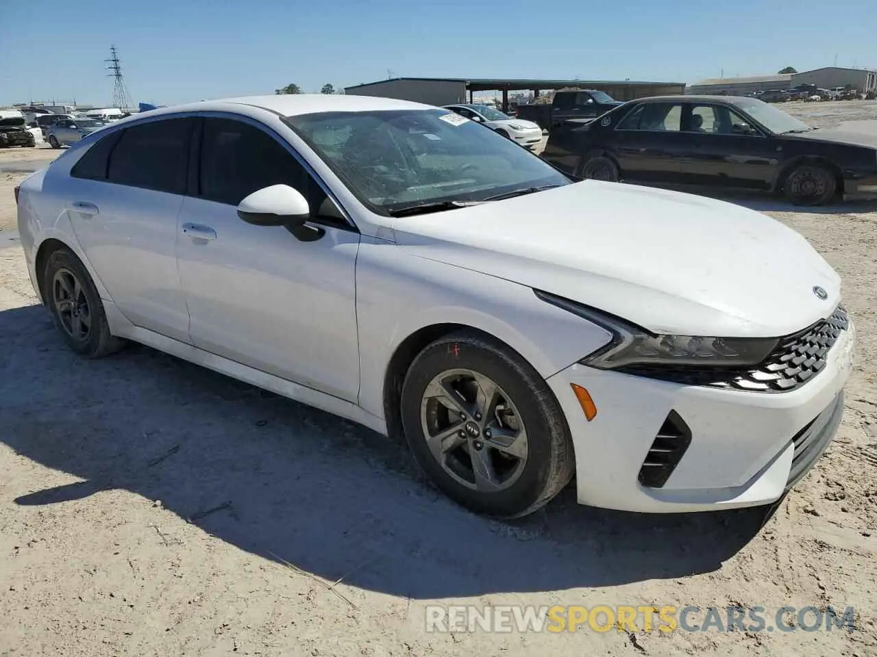 4 fotografías del automóvil dañado 5XXG14J2XMG065977 KIA K5 2021