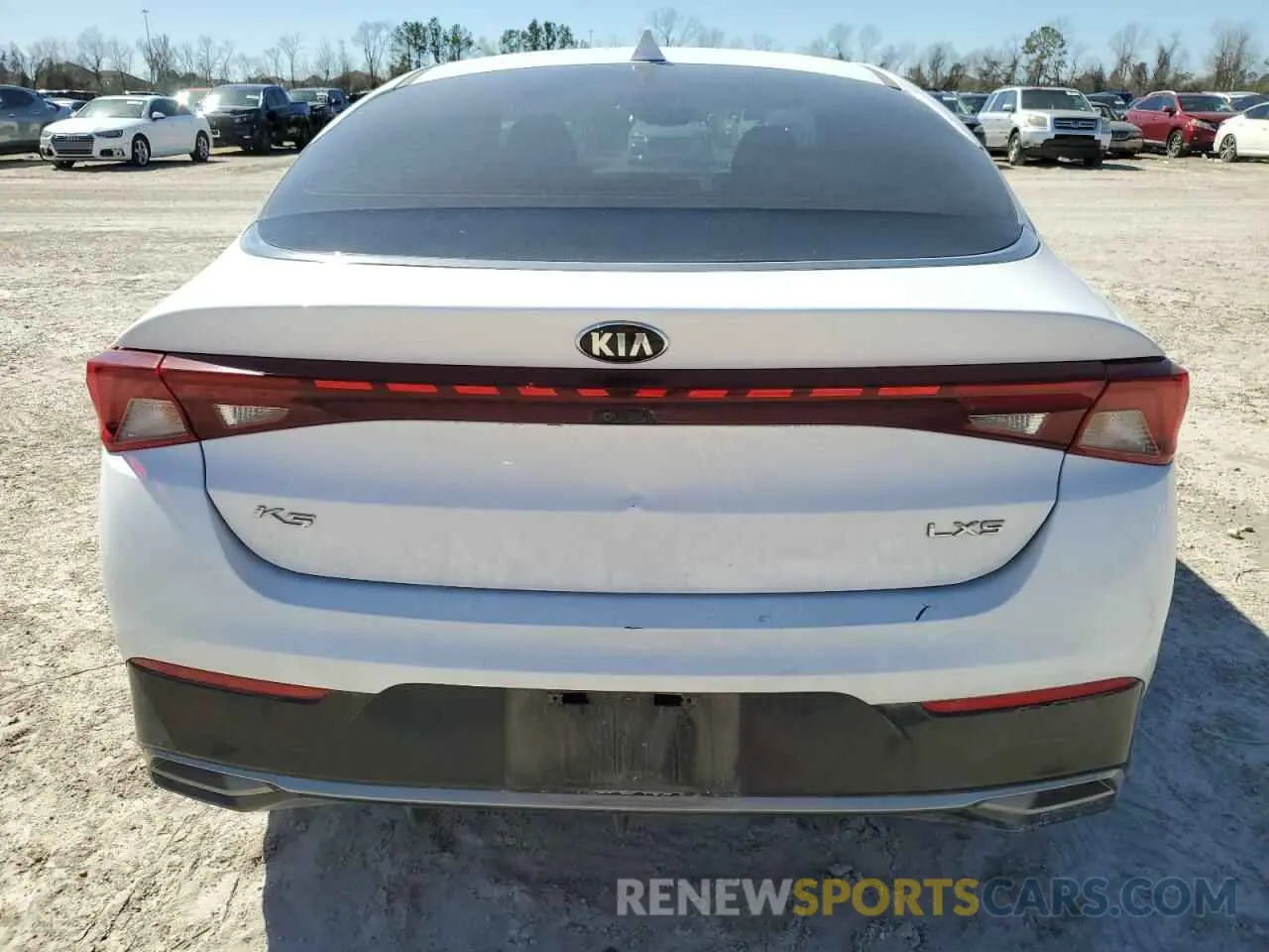 6 fotografías del automóvil dañado 5XXG14J2XMG065977 KIA K5 2021