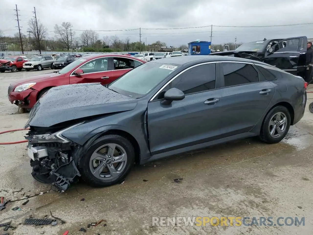 1 fotografías del automóvil dañado 5XXG14J2XMG067499 KIA K5 2021