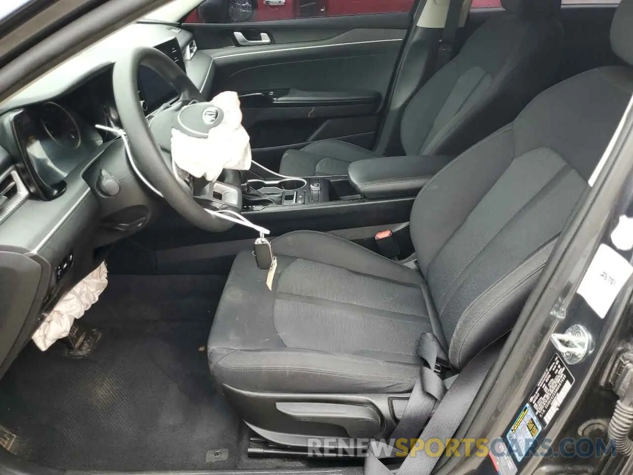 7 fotografías del automóvil dañado 5XXG14J2XMG067499 KIA K5 2021