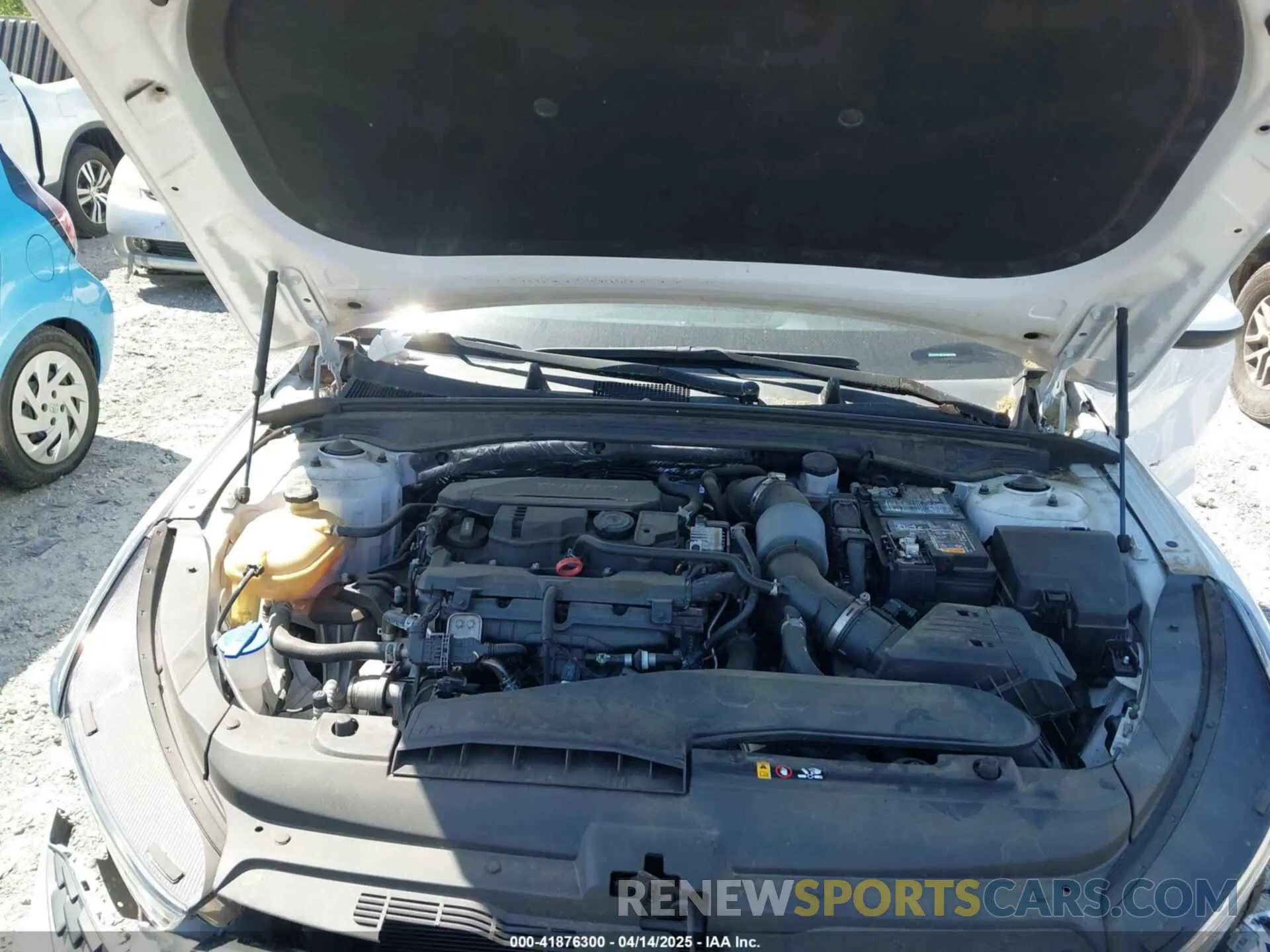 10 fotografías del automóvil dañado 5XXG14J2XMG069432 KIA K5 2021