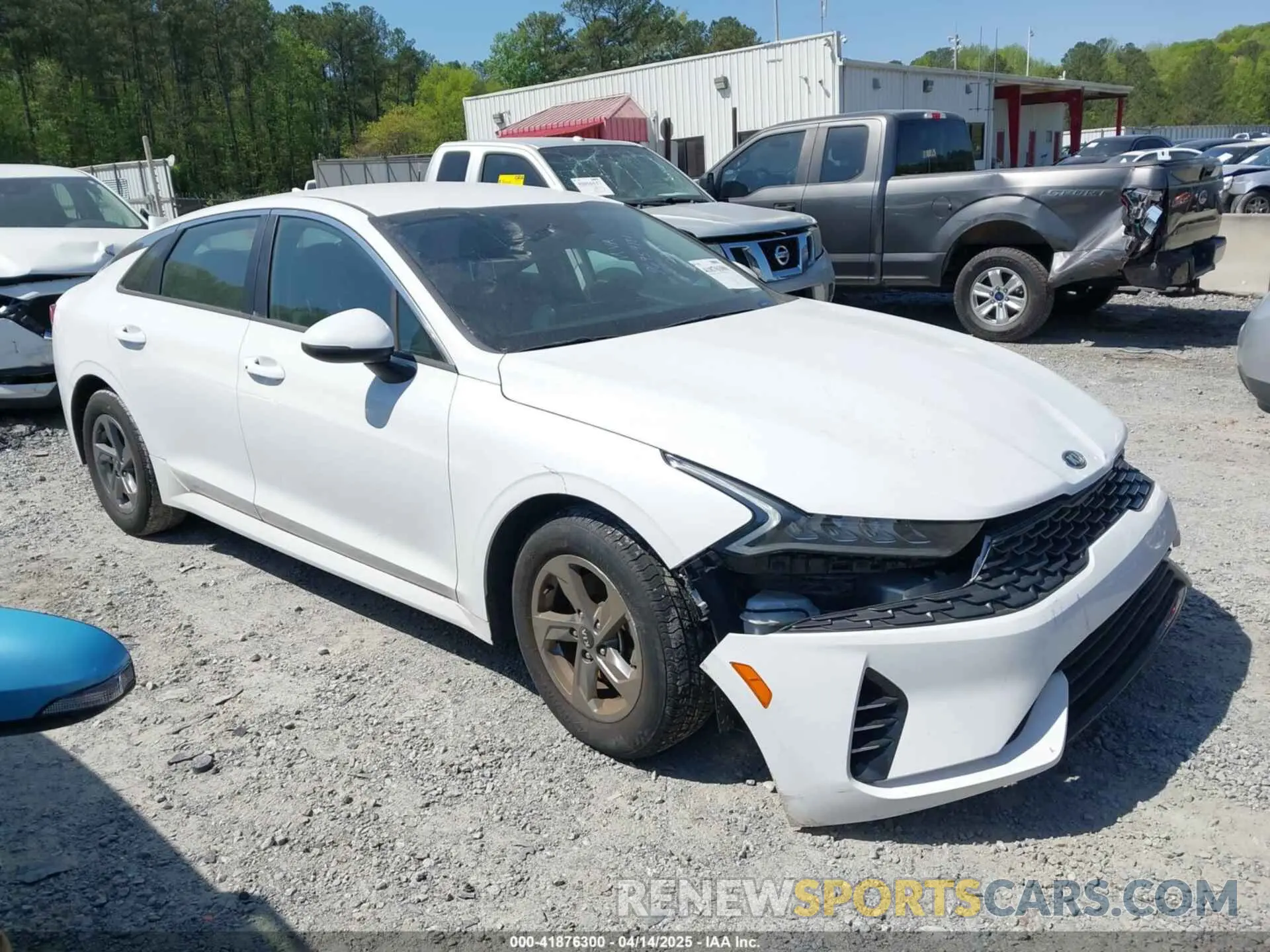 12 fotografías del automóvil dañado 5XXG14J2XMG069432 KIA K5 2021