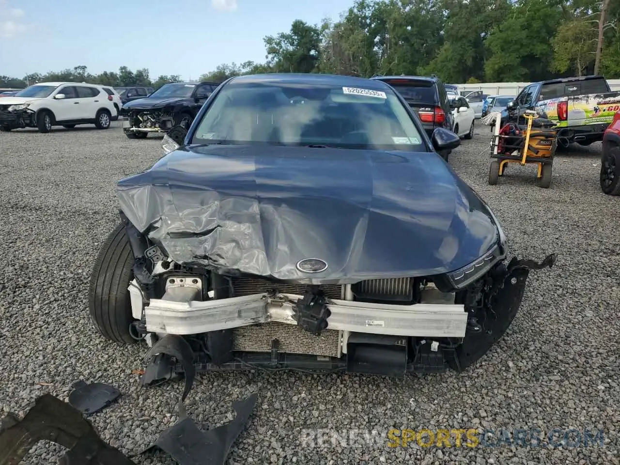 5 fotografías del automóvil dañado 5XXG14J2XMG081760 KIA K5 2021