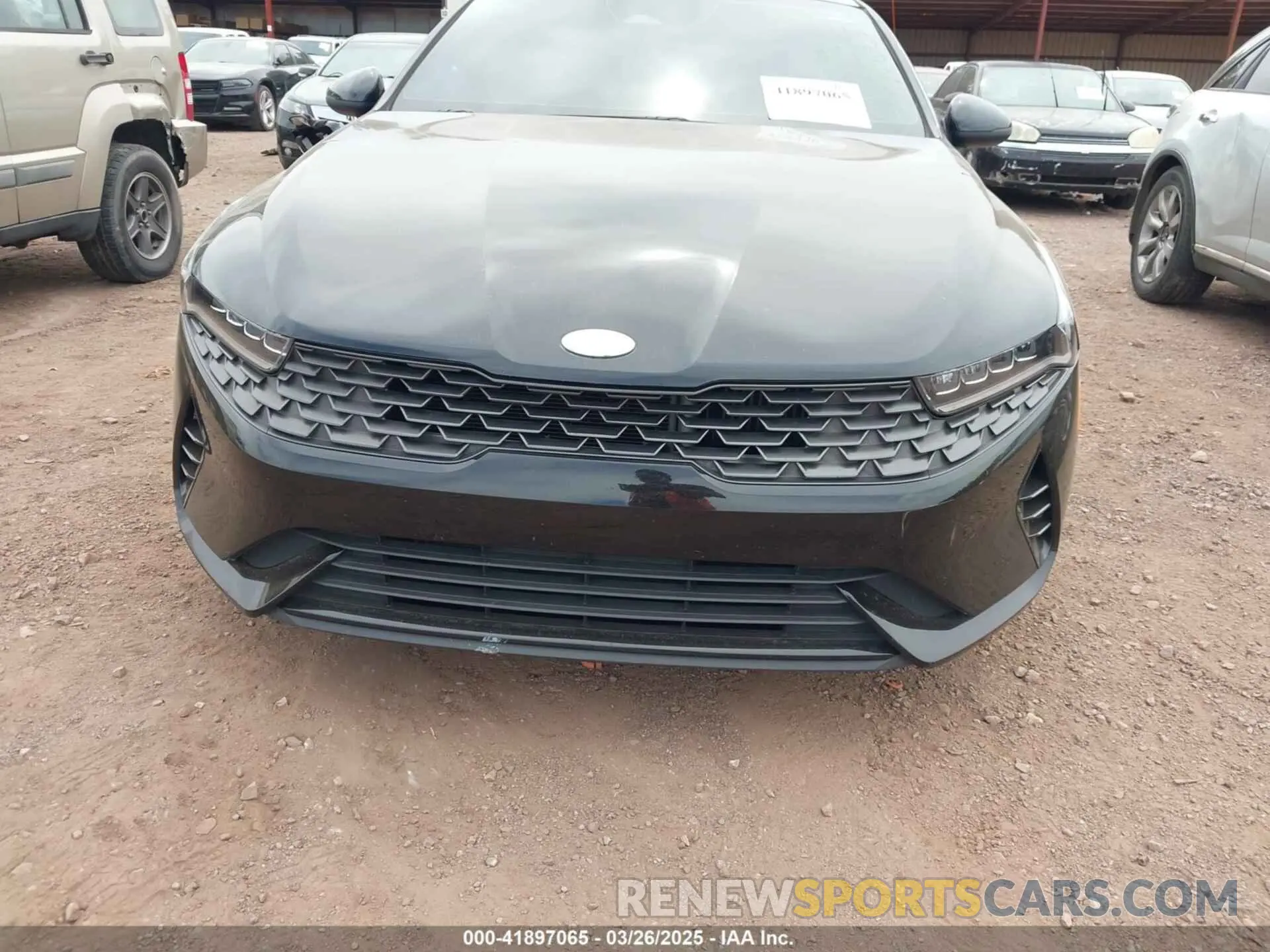 6 fotografías del automóvil dañado 5XXG24J20MG074555 KIA K5 2021