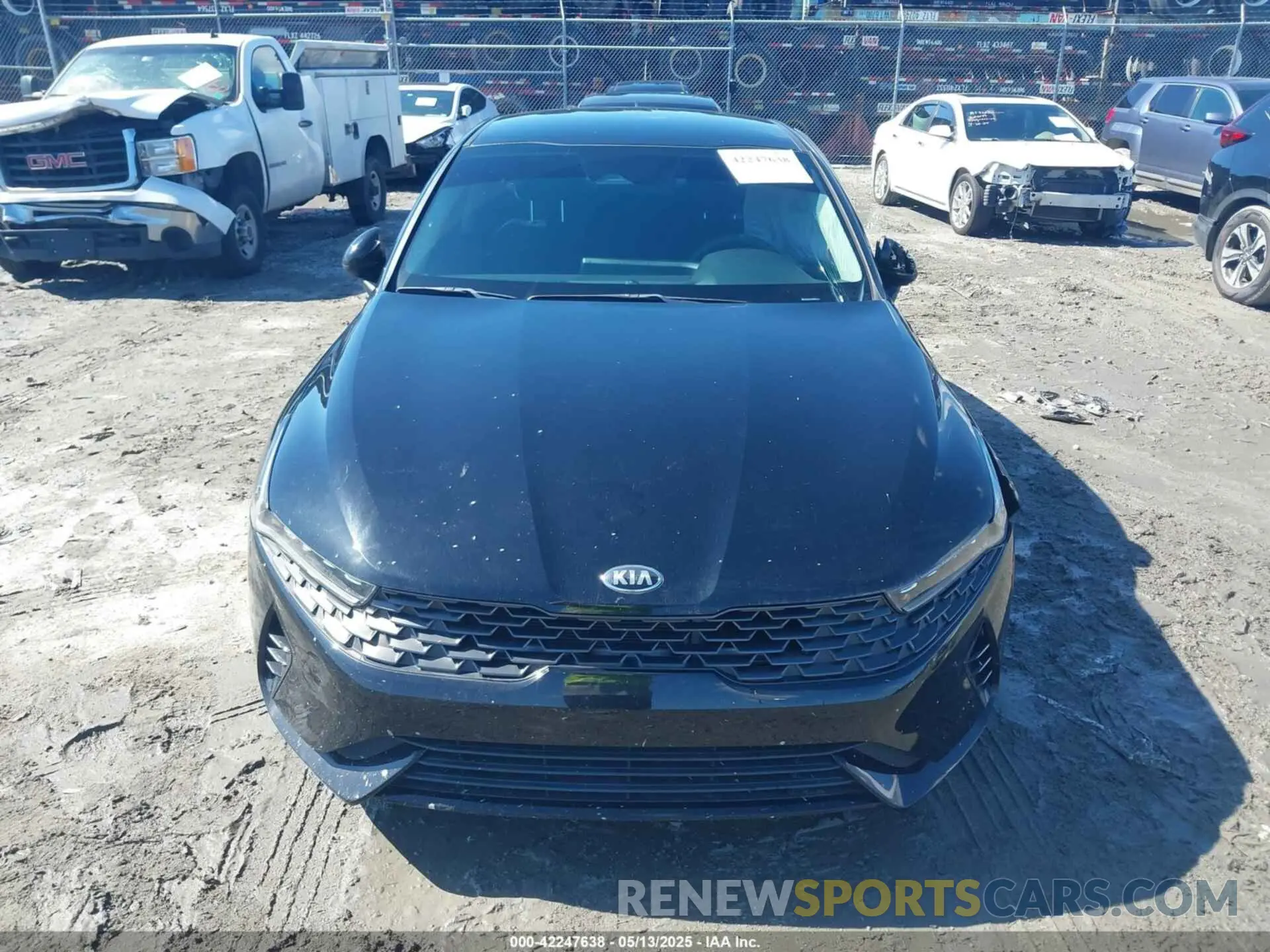 12 fotografías del automóvil dañado 5XXG24J21MG001419 KIA K5 2021