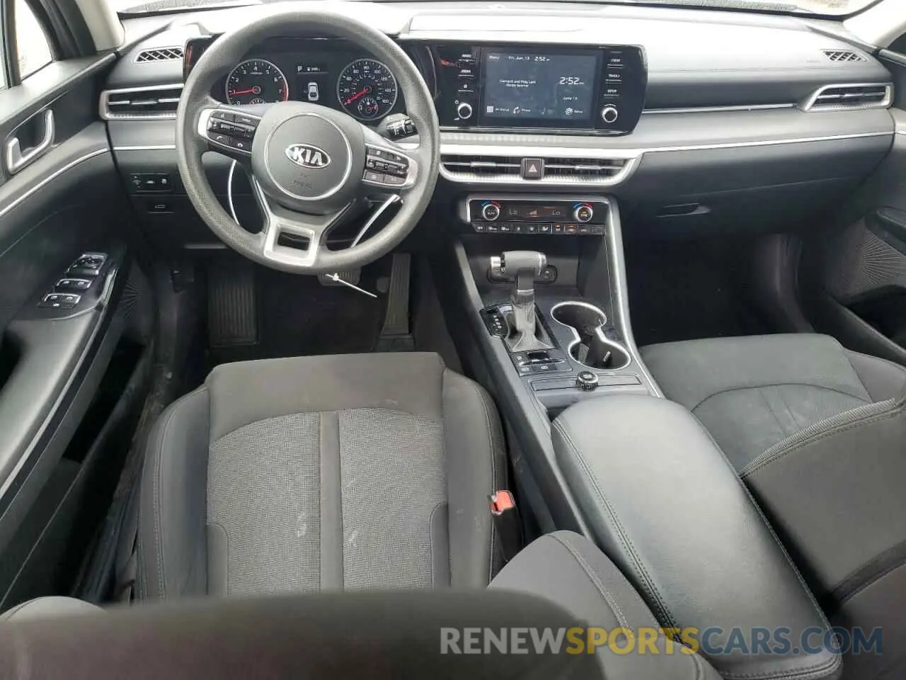 8 fotografías del automóvil dañado 5XXG24J21MG032184 KIA K5 2021