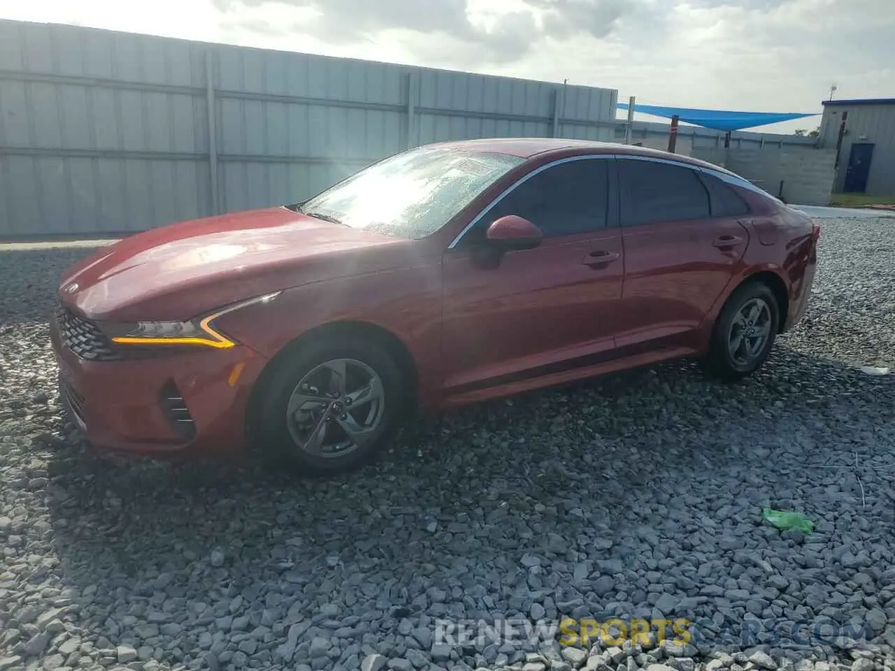 1 fotografías del automóvil dañado 5XXG24J22MG001347 KIA K5 2021
