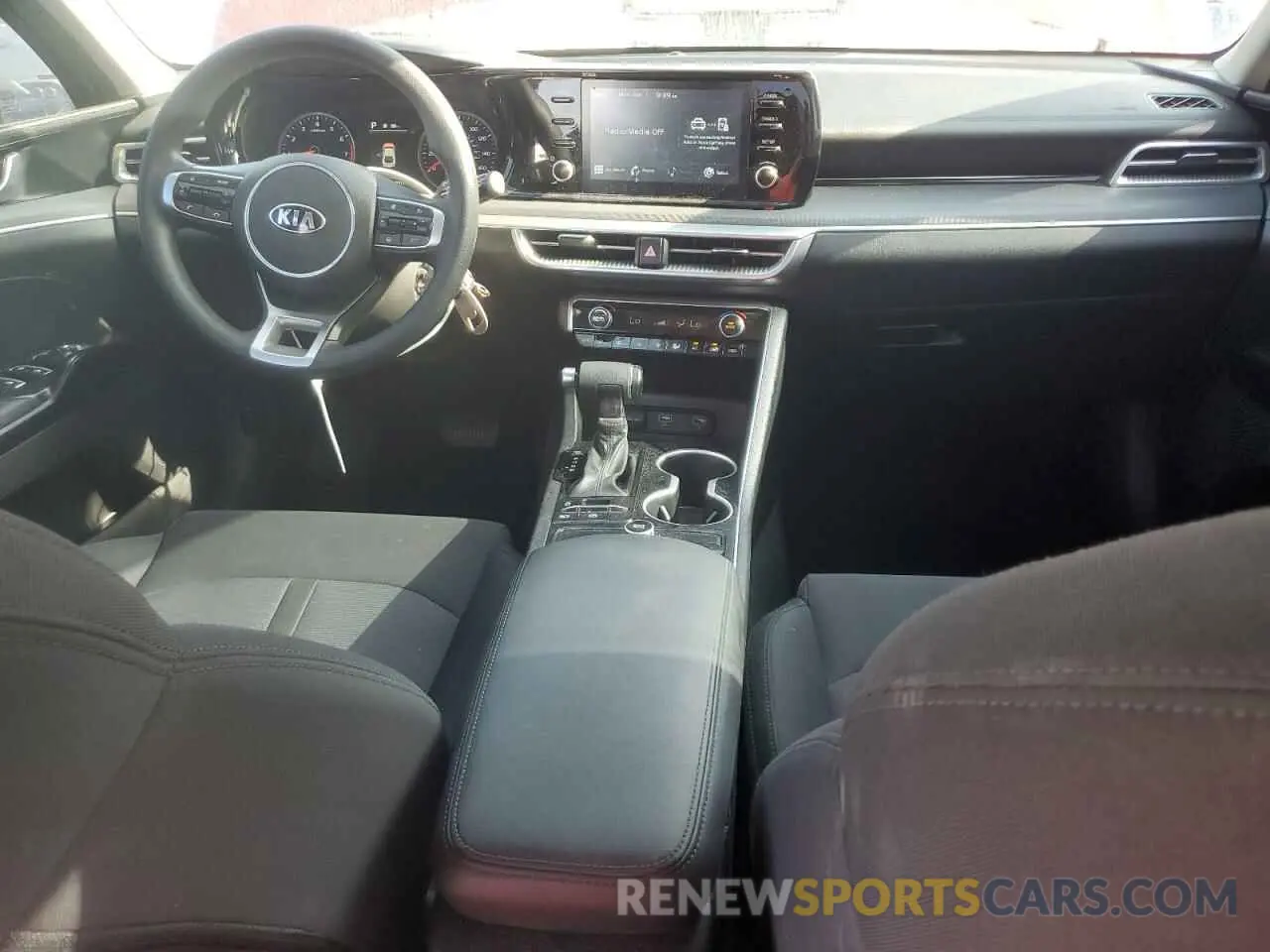 8 fotografías del automóvil dañado 5XXG24J22MG001347 KIA K5 2021
