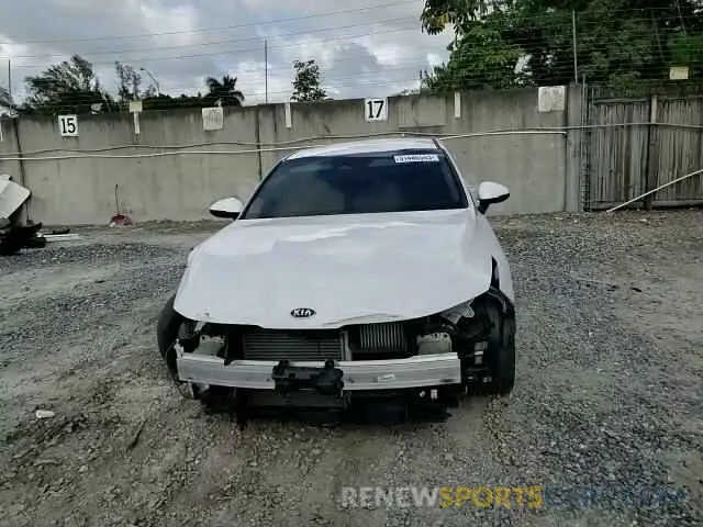 10 fotografías del automóvil dañado 5XXG24J22MG031769 KIA K5 2021