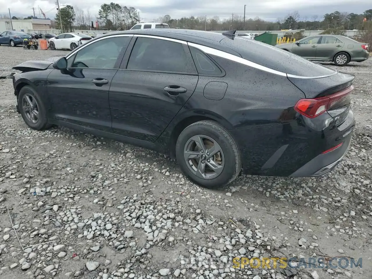 2 fotografías del automóvil dañado 5XXG24J23MG004483 KIA K5 2021