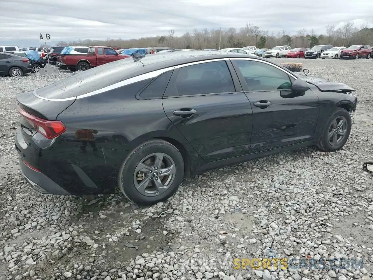 3 fotografías del automóvil dañado 5XXG24J23MG004483 KIA K5 2021