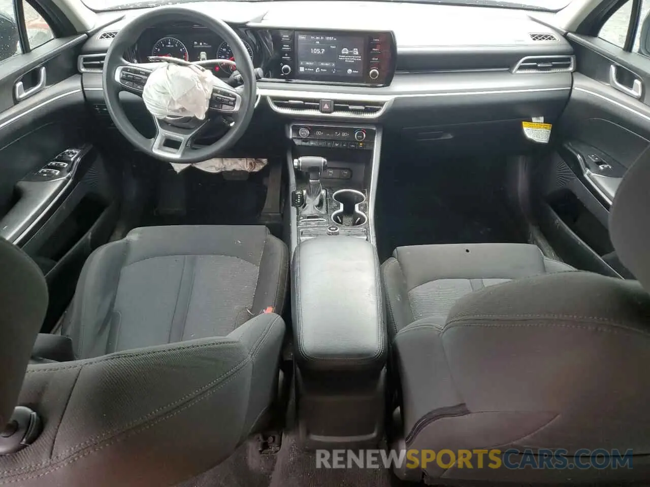 8 fotografías del automóvil dañado 5XXG24J23MG004483 KIA K5 2021
