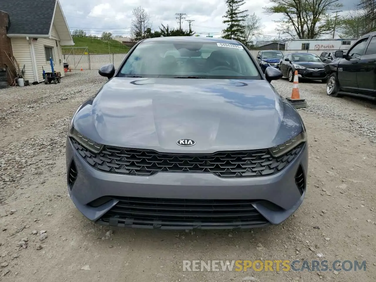 5 fotografías del automóvil dañado 5XXG24J23MG016763 KIA K5 2021