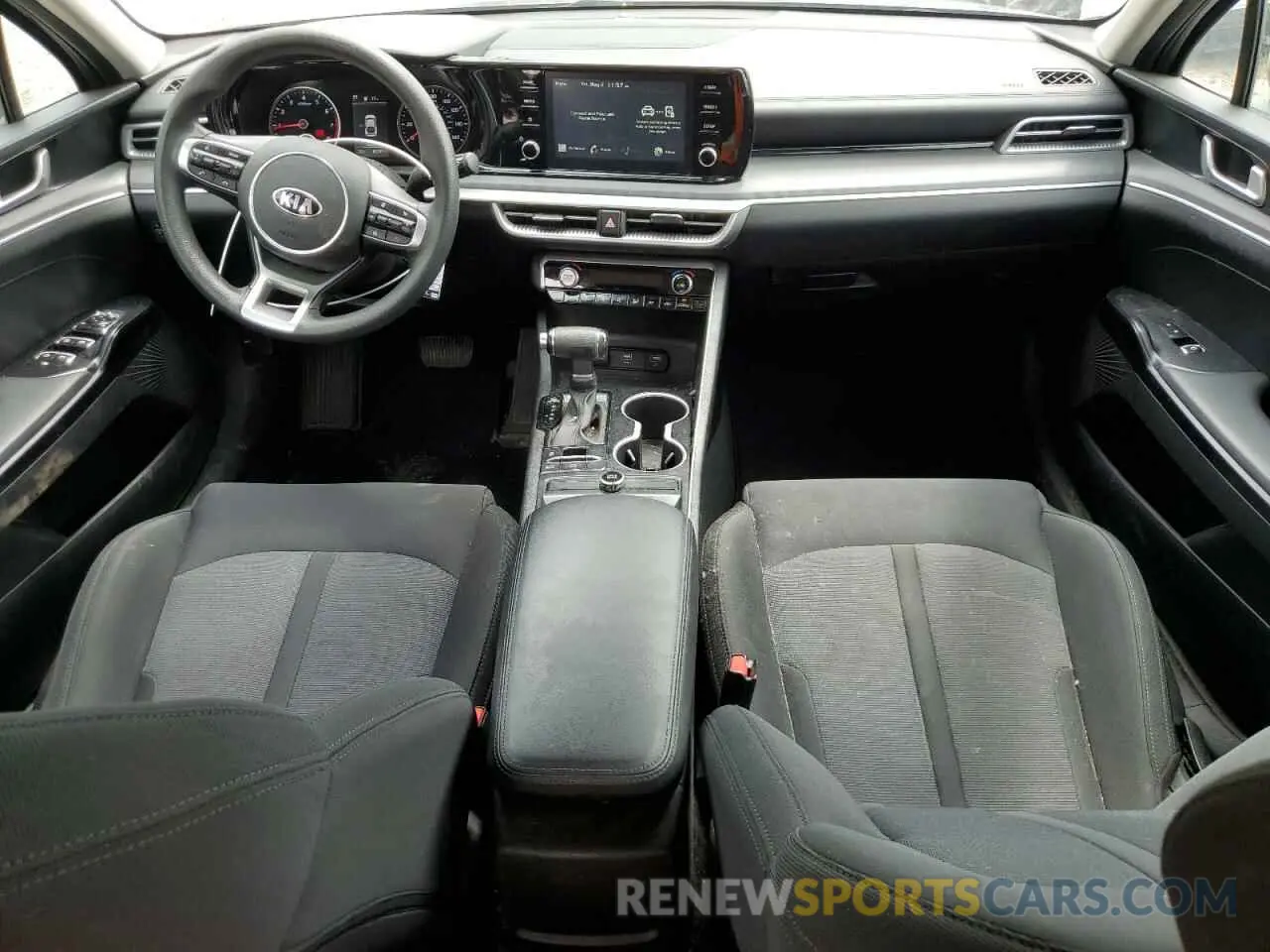 8 fotografías del automóvil dañado 5XXG24J23MG016763 KIA K5 2021