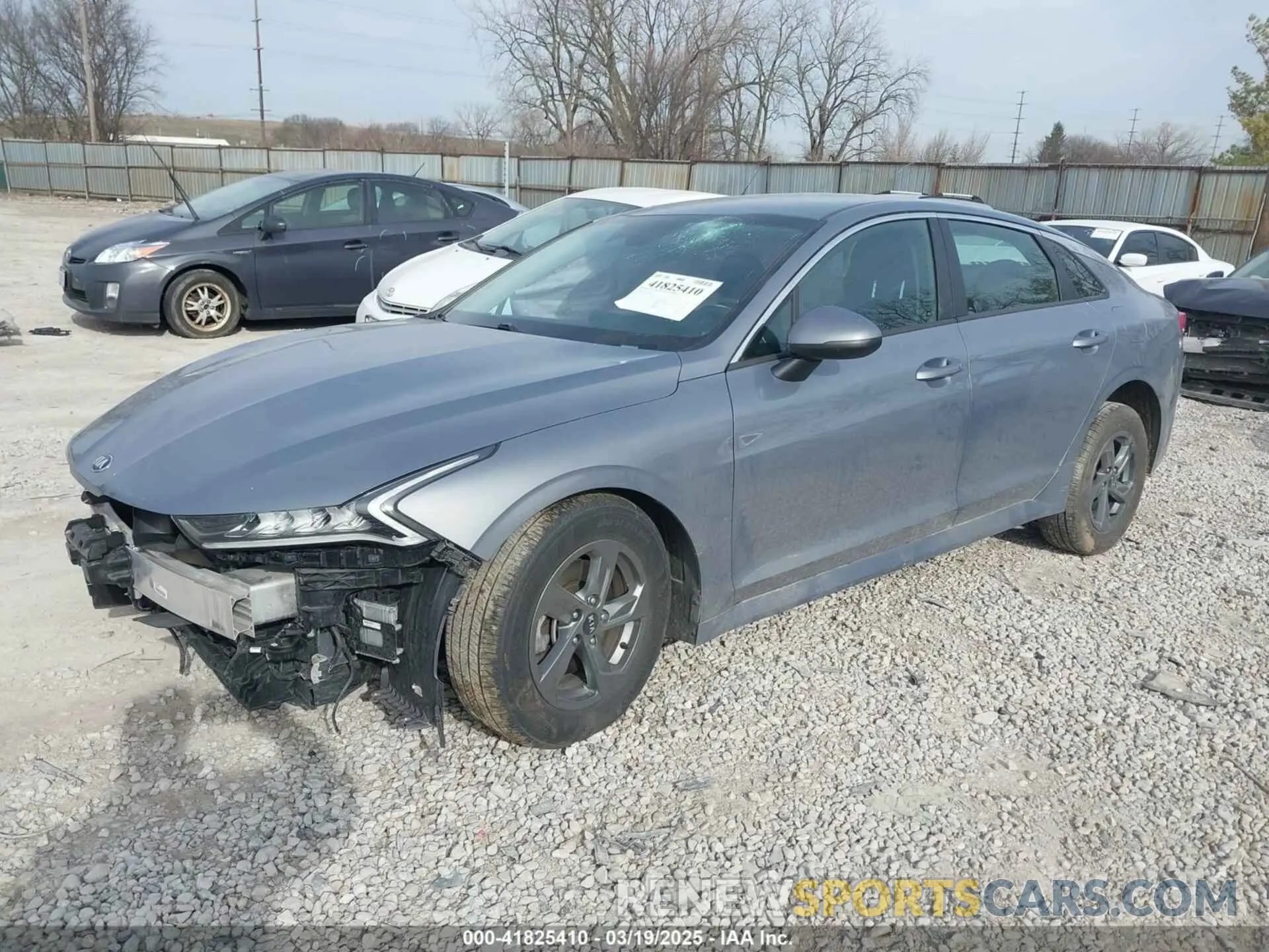 2 fotografías del automóvil dañado 5XXG24J23MG030730 KIA K5 2021