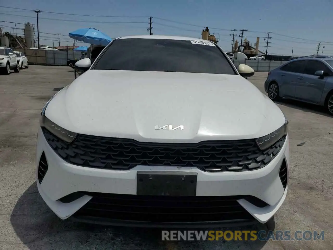 5 fotografías del automóvil dañado 5XXG24J24MG031658 KIA K5 2021
