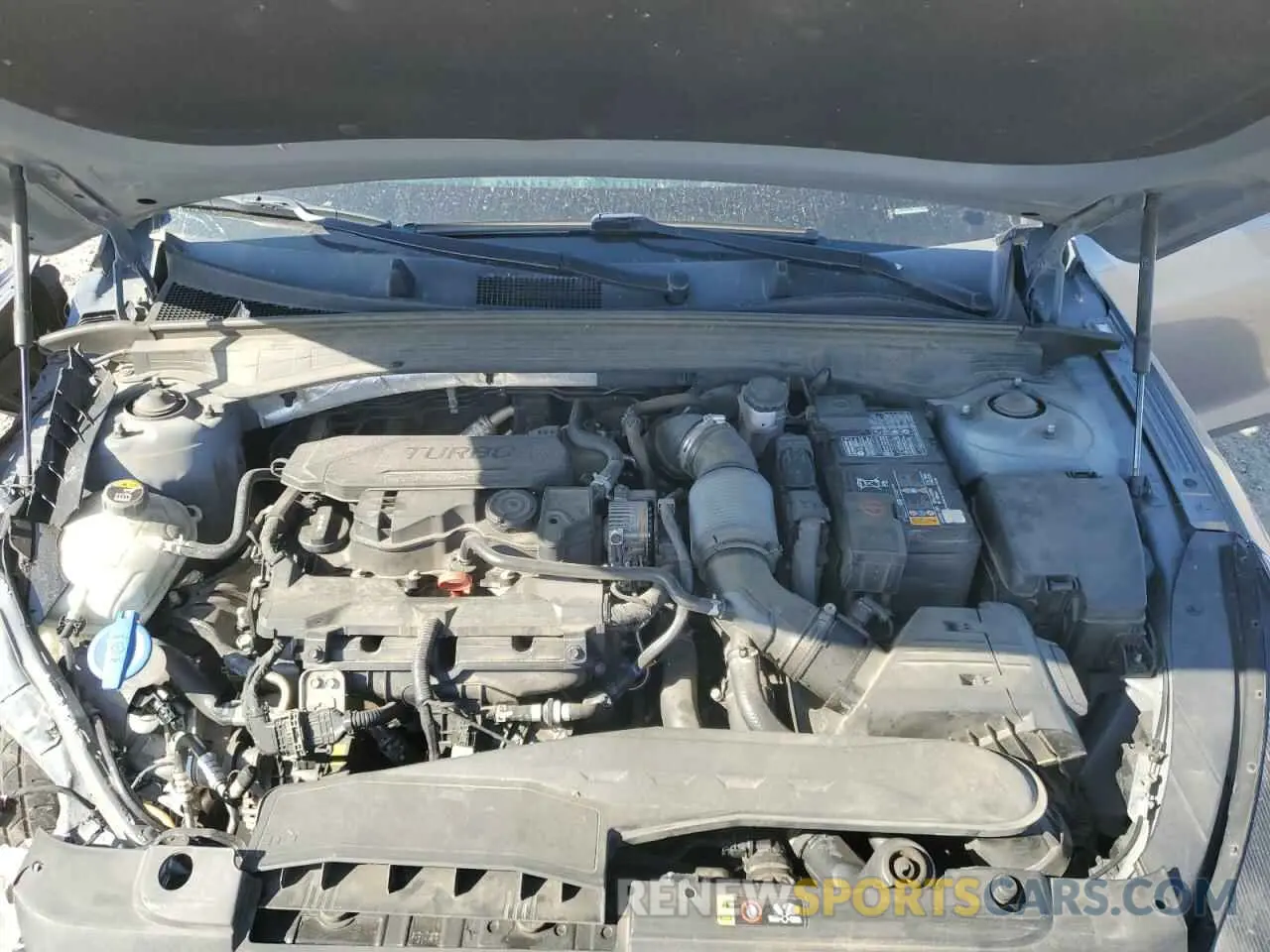 12 fotografías del automóvil dañado 5XXG24J25MG001598 KIA K5 2021
