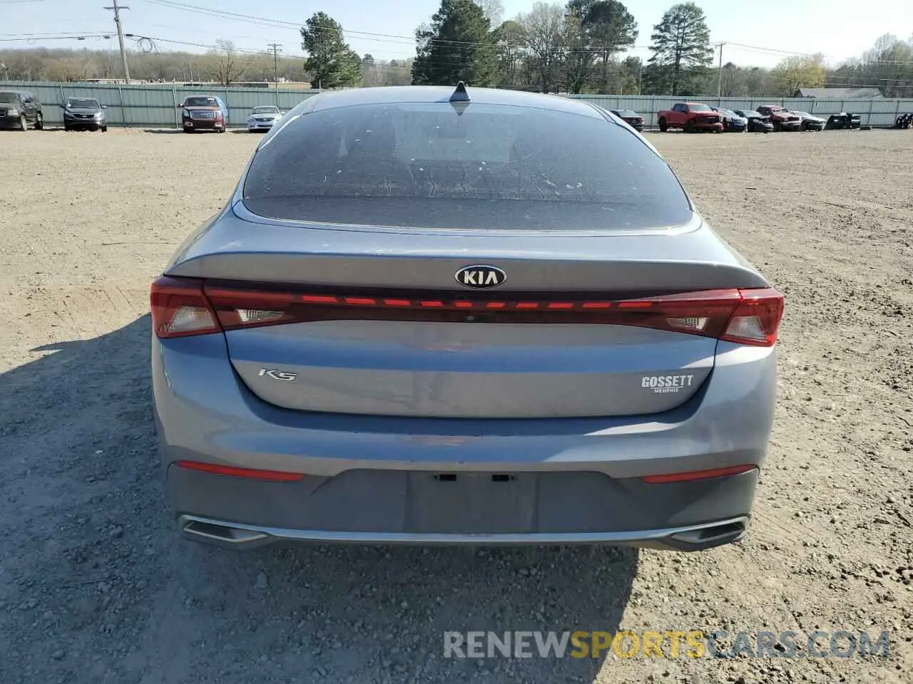 6 fotografías del automóvil dañado 5XXG24J25MG001598 KIA K5 2021