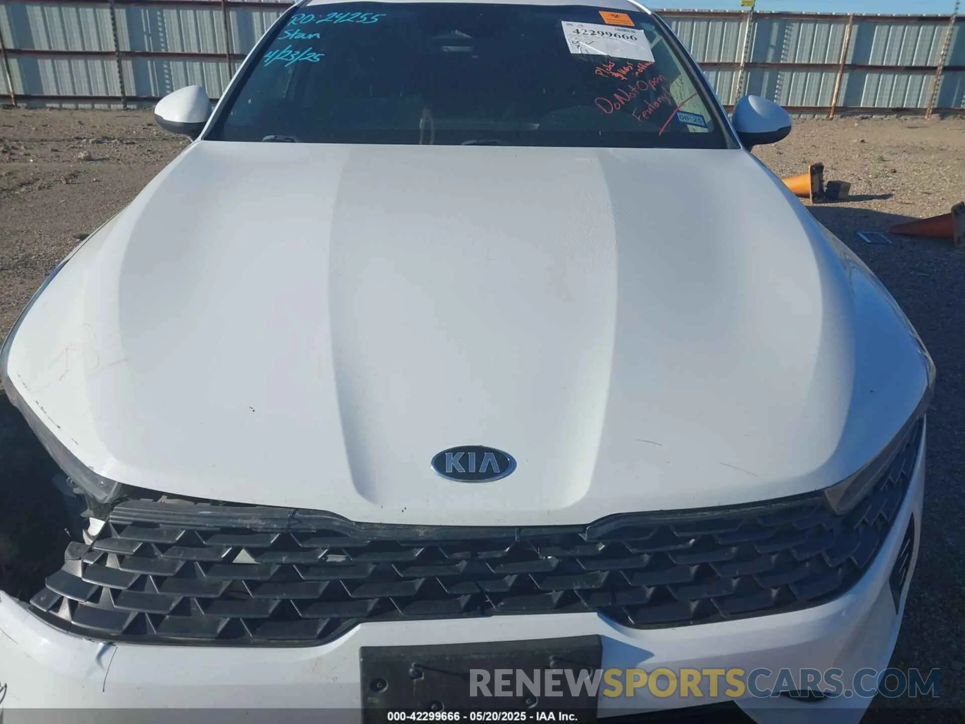 10 fotografías del automóvil dañado 5XXG24J25MG069822 KIA K5 2021