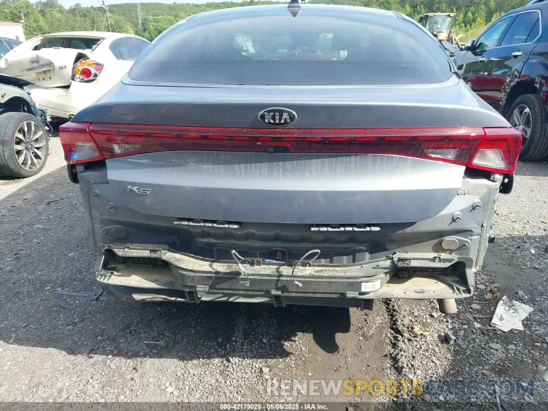 18 fotografías del automóvil dañado 5XXG24J27MG017012 KIA K5 2021