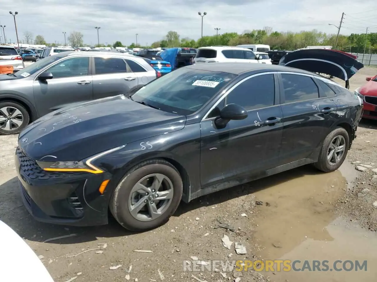 1 fotografías del automóvil dañado 5XXG24J27MG032240 KIA K5 2021