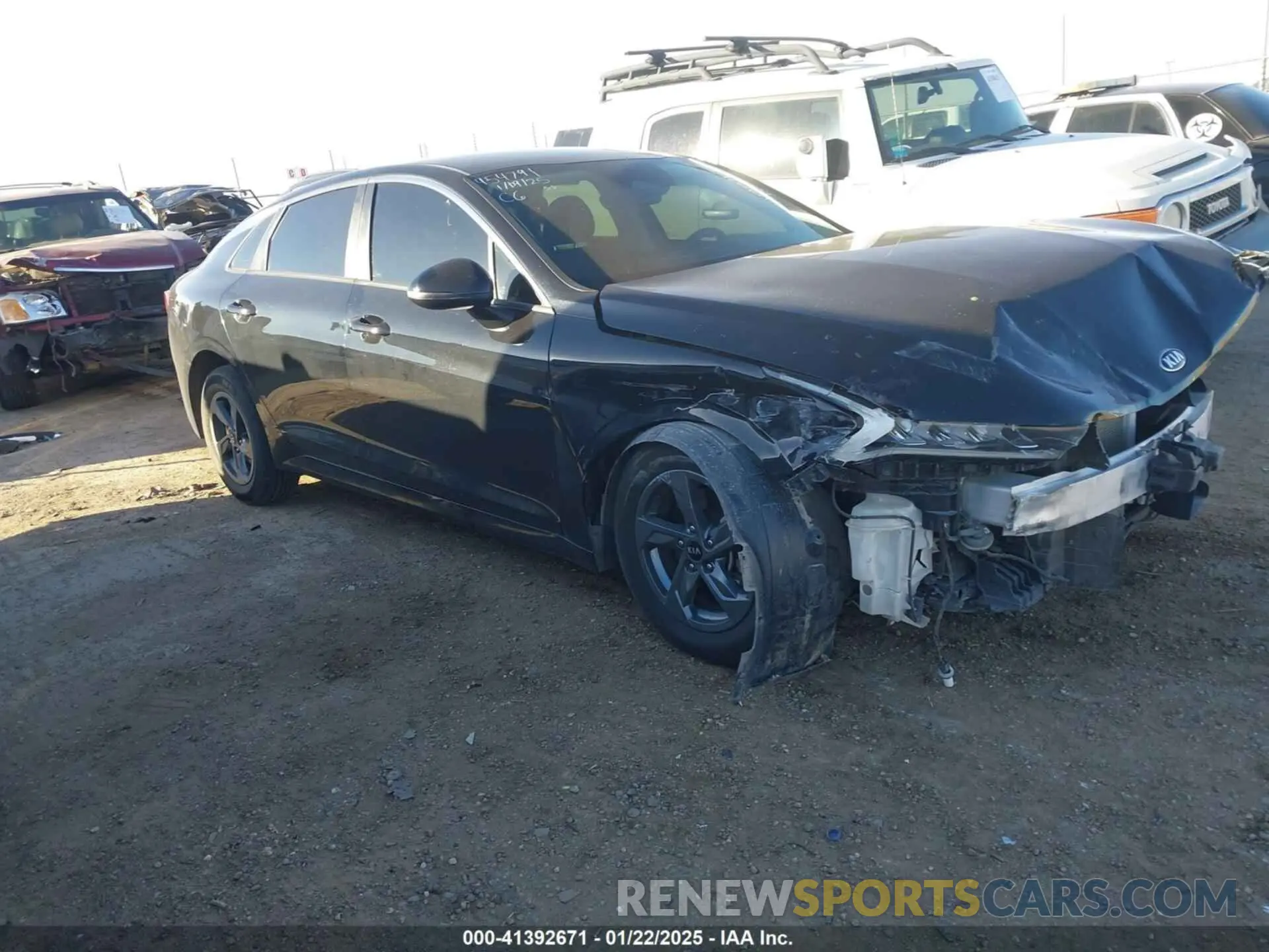 1 fotografías del automóvil dañado 5XXG24J28MG043991 KIA K5 2021