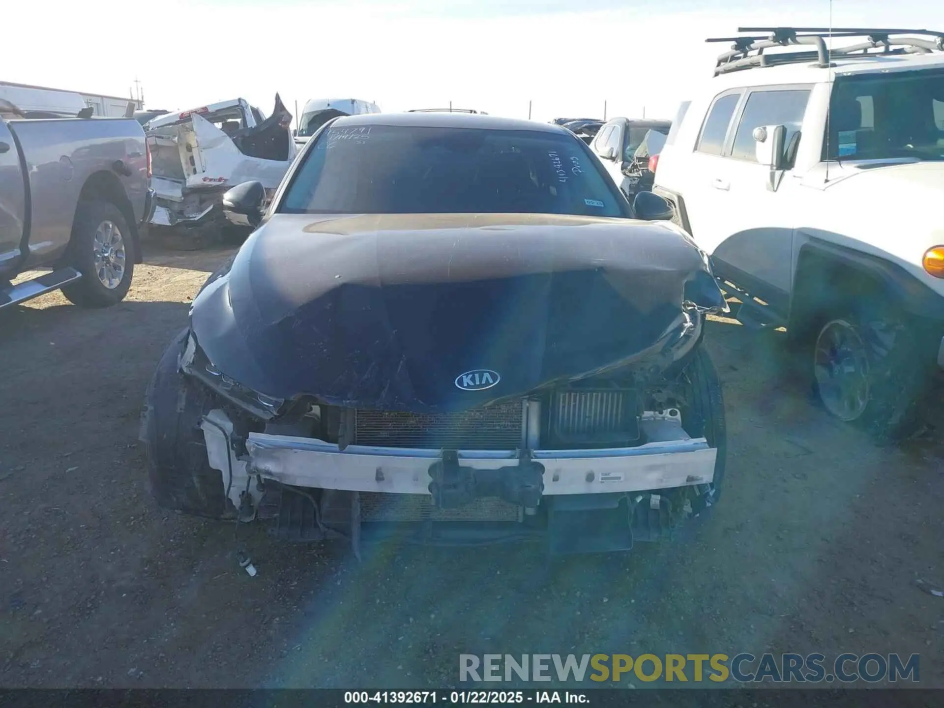 12 fotografías del automóvil dañado 5XXG24J28MG043991 KIA K5 2021