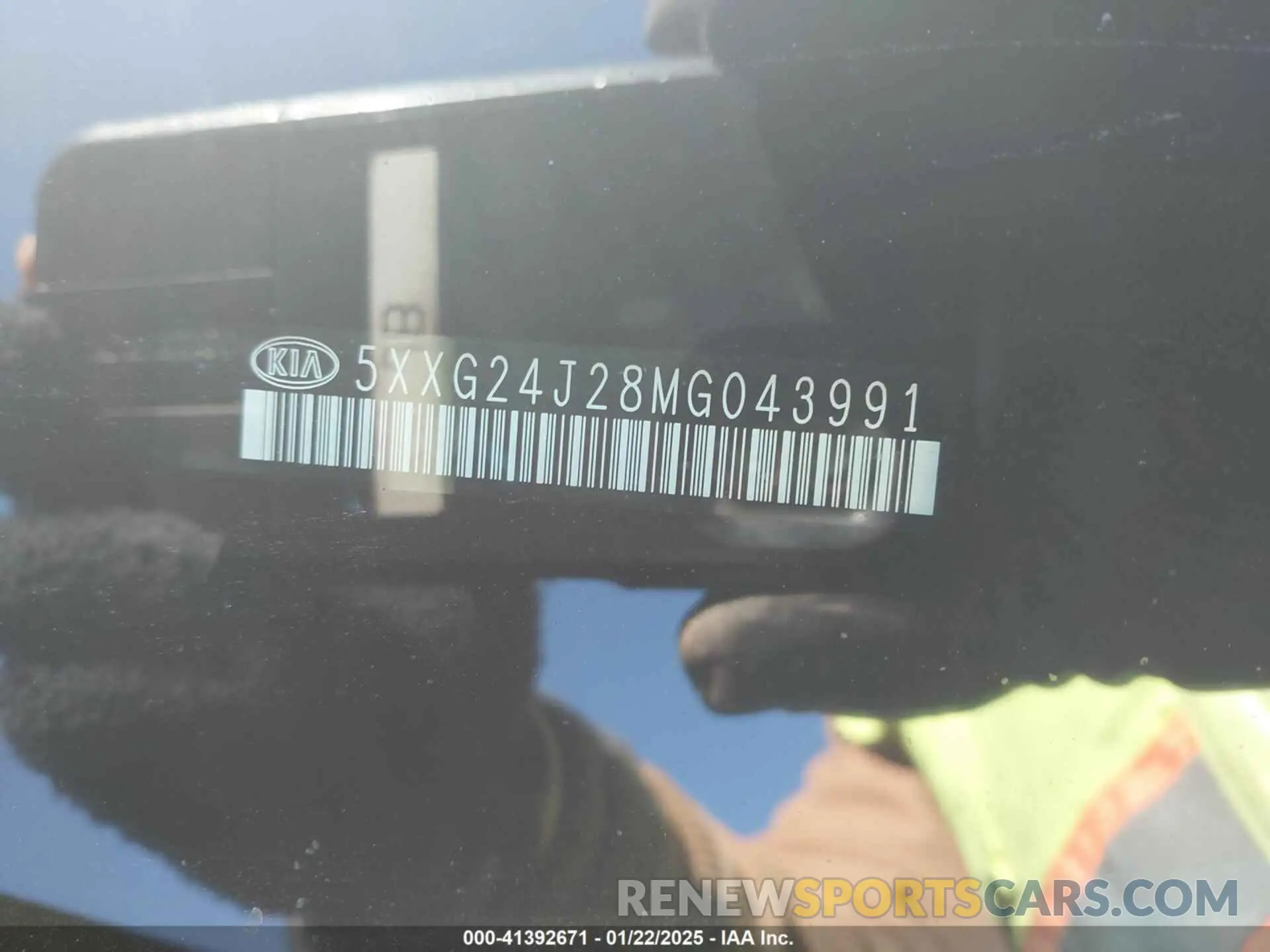 9 fotografías del automóvil dañado 5XXG24J28MG043991 KIA K5 2021