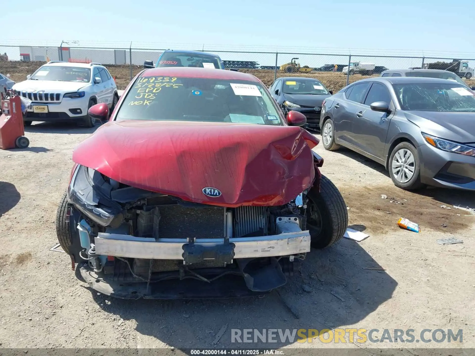13 fotografías del automóvil dañado 5XXG24J29MG007372 KIA K5 2021
