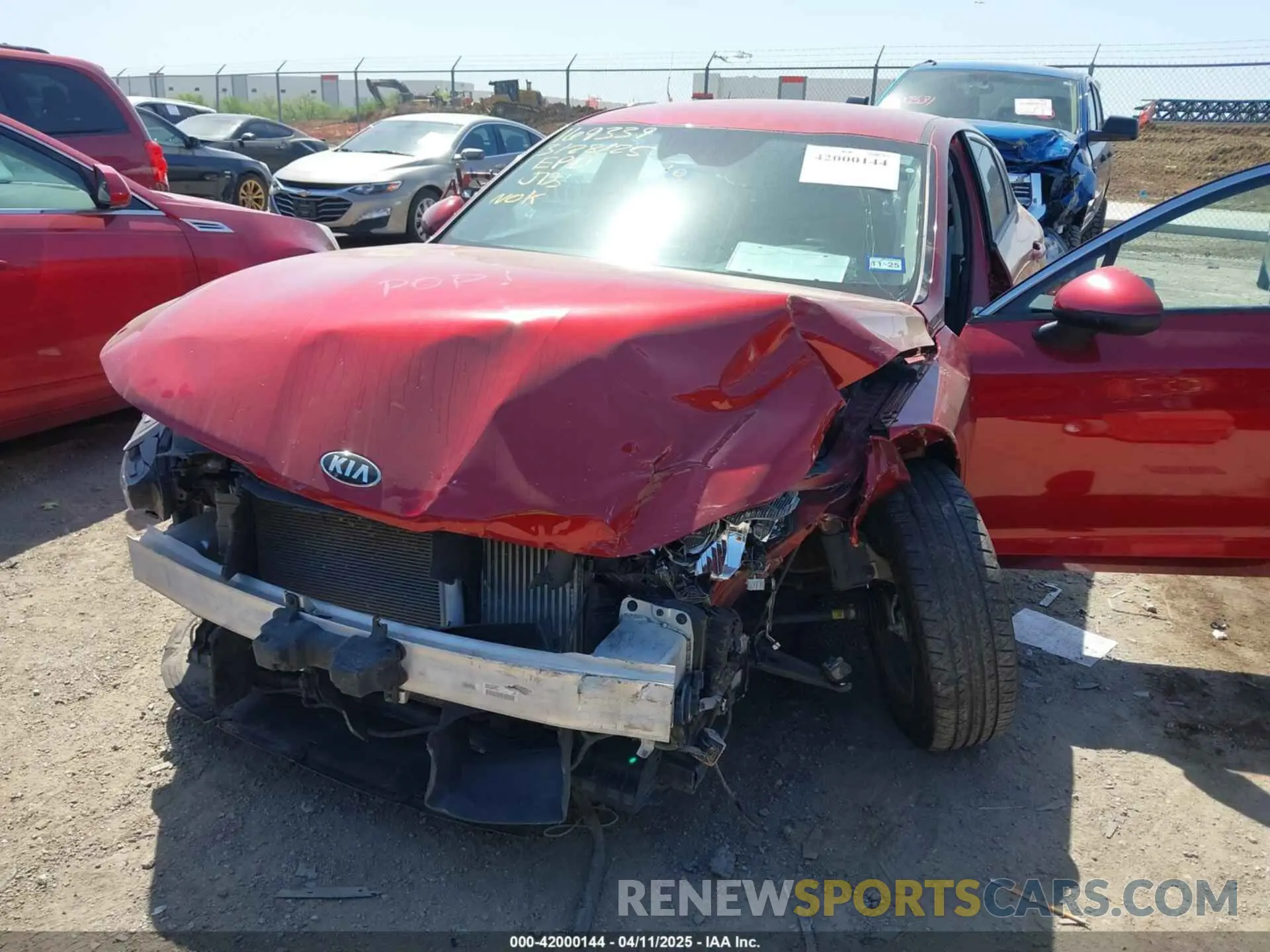6 fotografías del automóvil dañado 5XXG24J29MG007372 KIA K5 2021