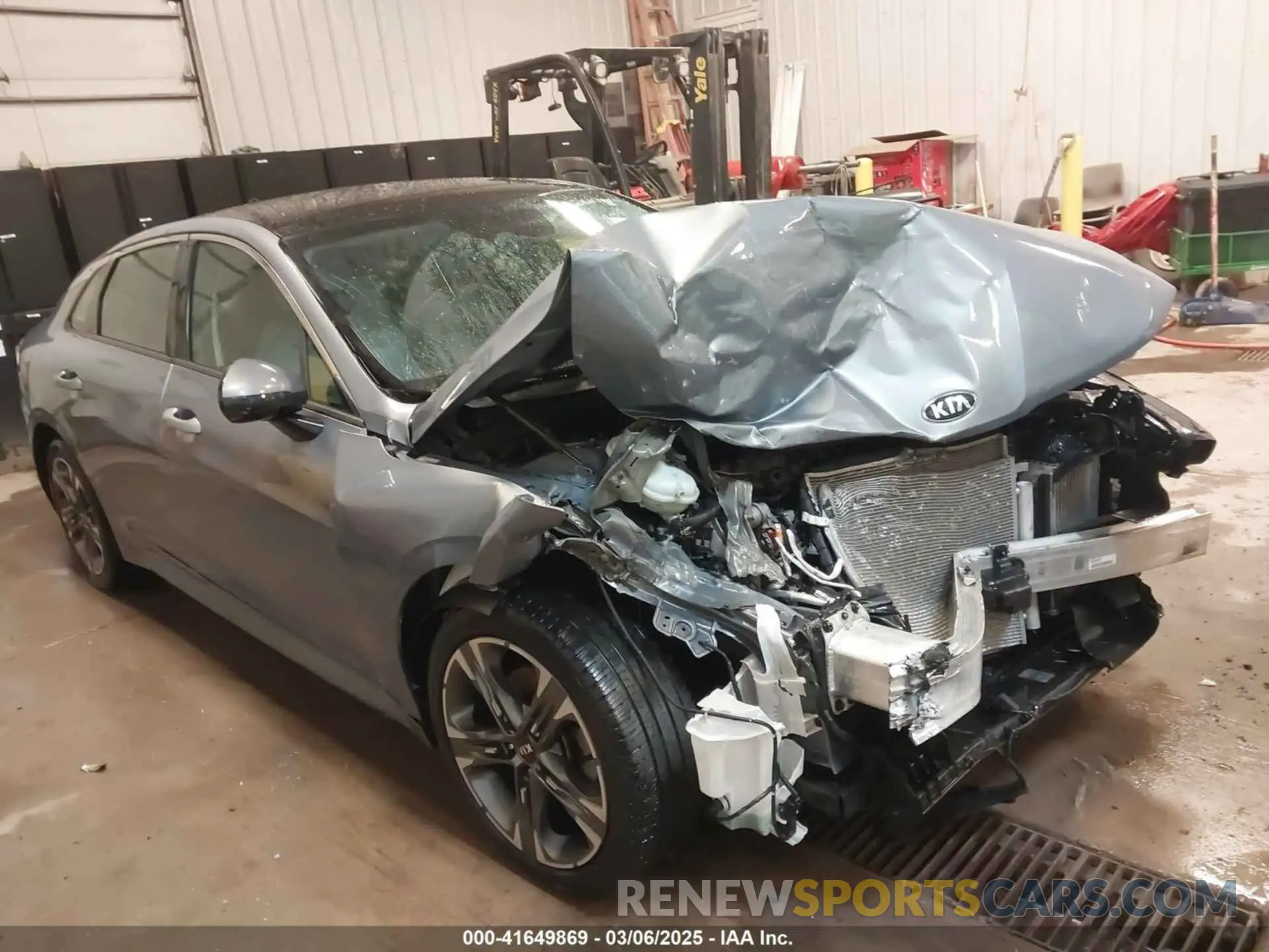 1 fotografías del automóvil dañado 5XXG34J20MG012697 KIA K5 2021