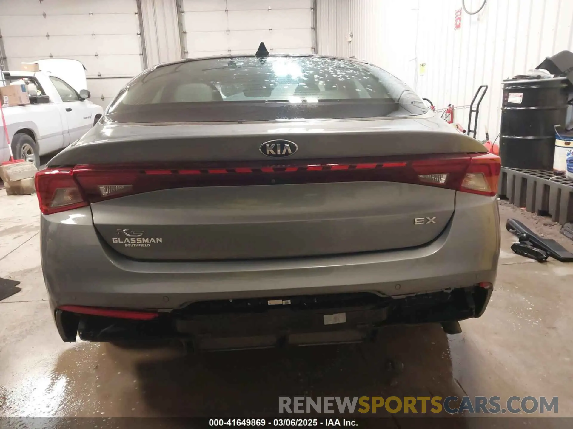 16 fotografías del automóvil dañado 5XXG34J20MG012697 KIA K5 2021