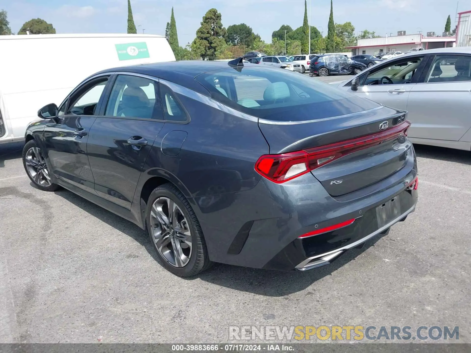3 fotografías del automóvil dañado 5XXG34J20MG038085 KIA K5 2021