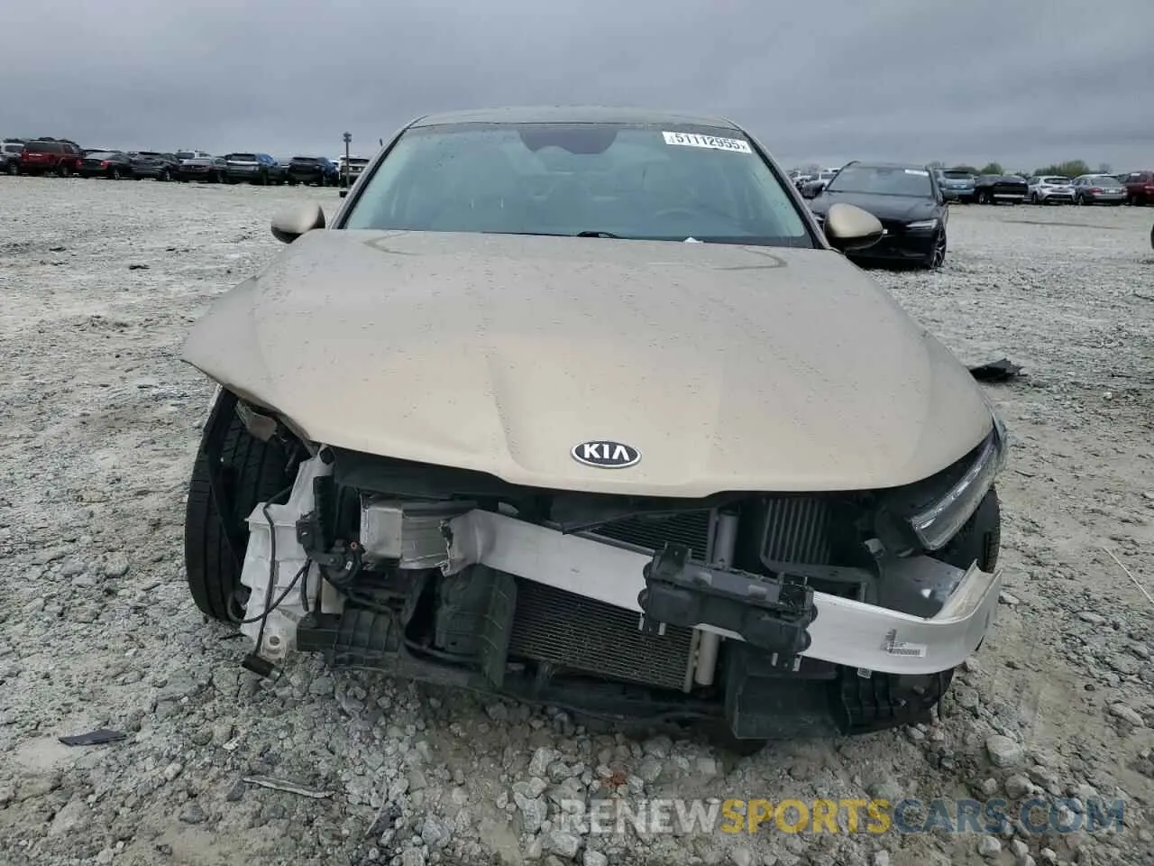 5 fotografías del automóvil dañado 5XXG34J21MG039360 KIA K5 2021
