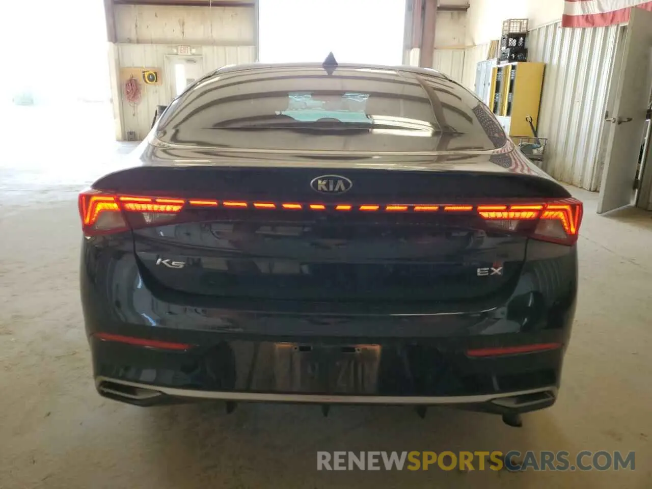 6 fotografías del automóvil dañado 5XXG34J22MG035012 KIA K5 2021